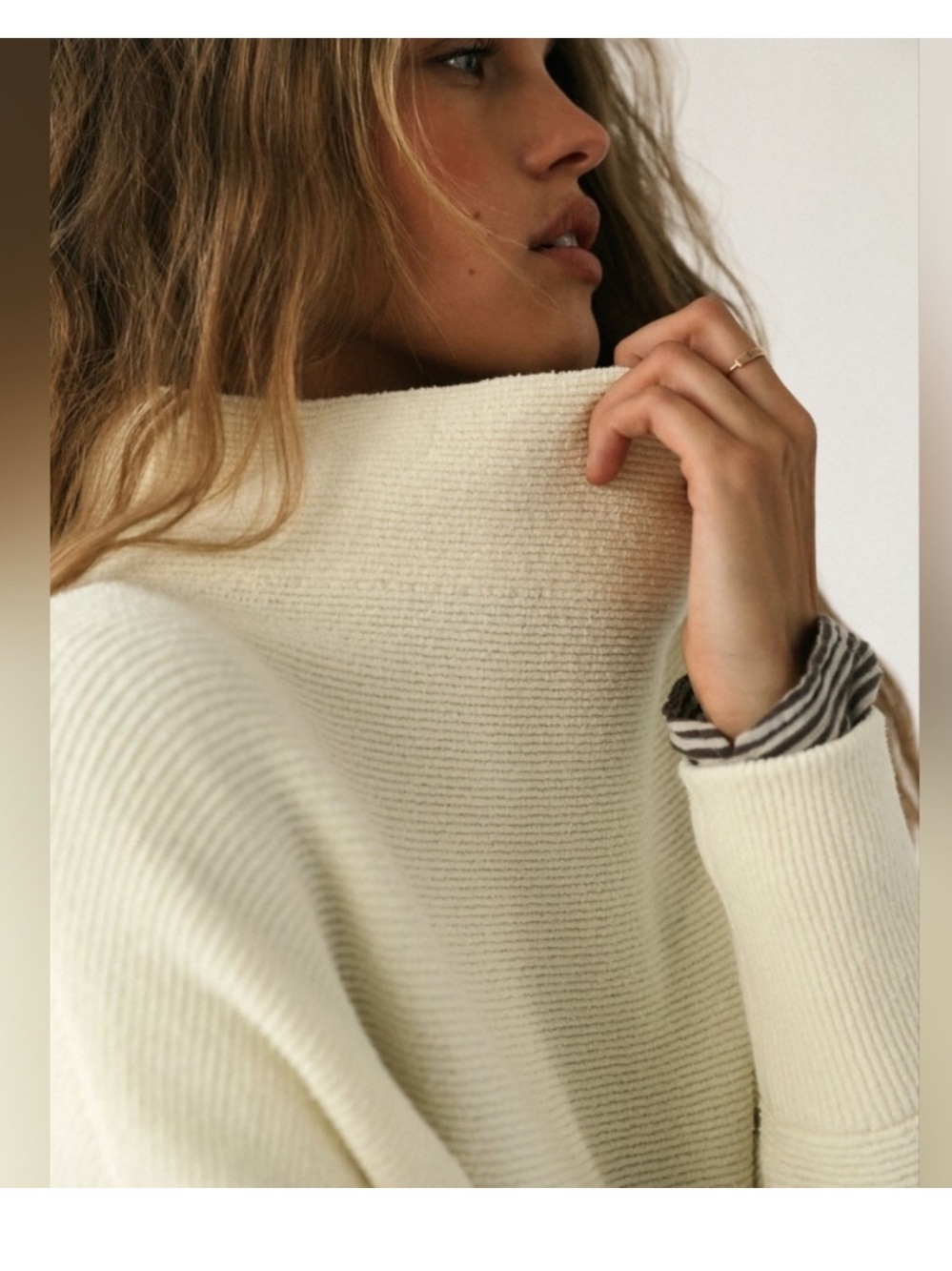 FREE PEOPLE Ottoman Slouchy Tunic Sweater -Small